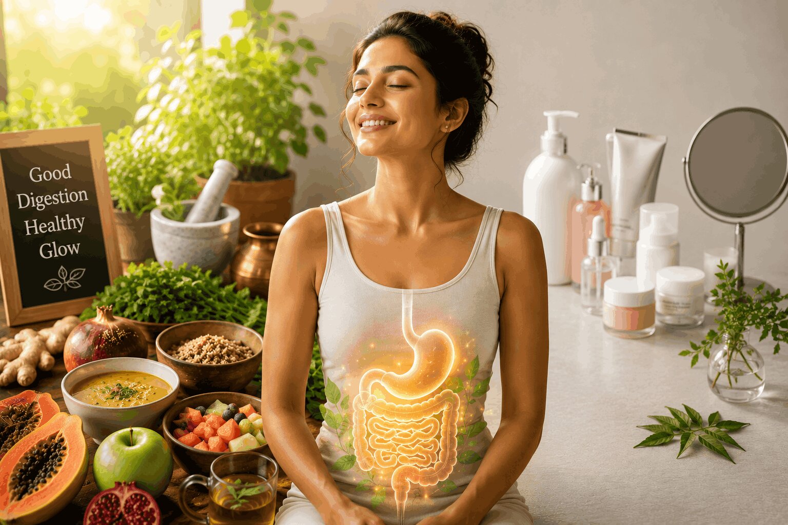 Why Glow Comes from Digestion, Not Products